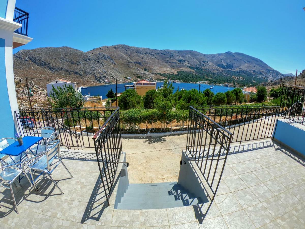 Irene Double Apartment Katoi Symi Exterior foto